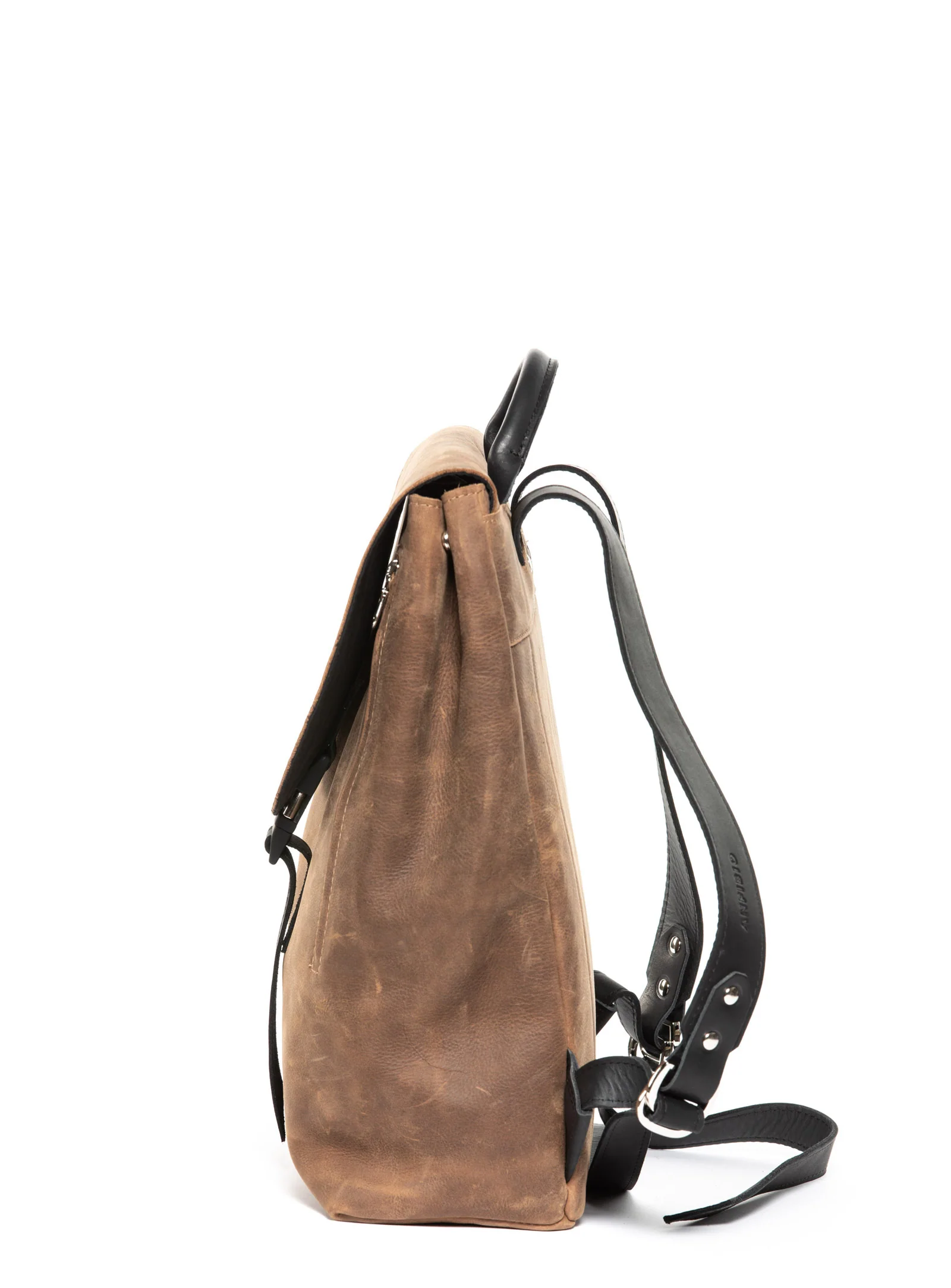 Nomad Backpack – Rustic Brown Leather - Image 5